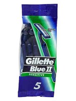 Ξυραφάκια Gillette Blue GII Sensitive Skin 5τεμ - OneSuperMarket