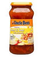 Γλυκόξινη Σάλτσα Uncle Ben's με Ανανά 450gr - OneSuperMarket