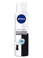 Deo Spray Nivea Invisible Clear Black & White 150ml - OneSuperMarket