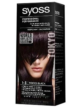 Βαφή Μαλλιών Syoss Νο1-3 Tokyo Black - OneSuperMarket