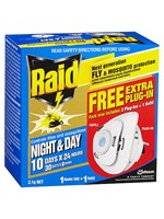 Συσκευή & Υγρό για Κουνούπια Raid +1Συσκ.Δώρο - OneSuperMarket