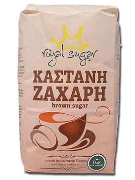Ζάχαρη Καστανή Royal Sugar 1kgr - OneSuperMarket