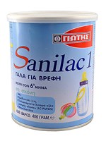Βρεφικό Γάλα σε Σκόνη Sanilac 1 400gr - OneSuperMarket