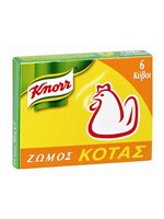 Ζωμός Κότας Knorr 6τεμ - OneSuperMarket