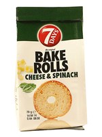 7Days Bake Rolls Σπανάκι & Τυρί 70gr - OneSuperMarket