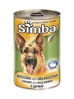 Κονσέρβα Σκύλου Simba Wild Games 415gr - OneSuperMarket