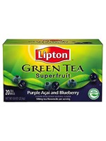 Lipton Πράσινο Τσάι Blueberry Muffin Φακελάκια 1,6gr 20τεμ - OneSuperMarket